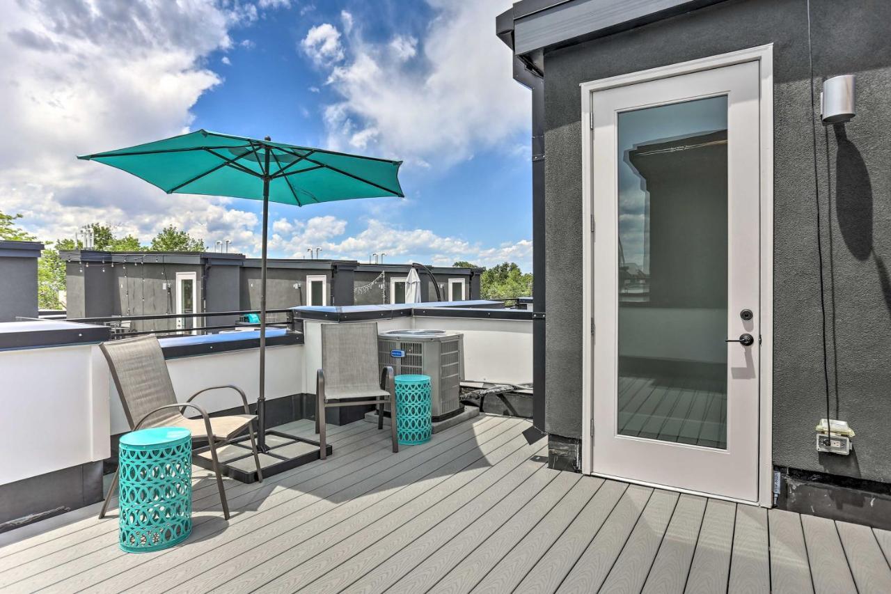 Trendy Denver Townhome - Walk To Mile High Stadium Экстерьер фото