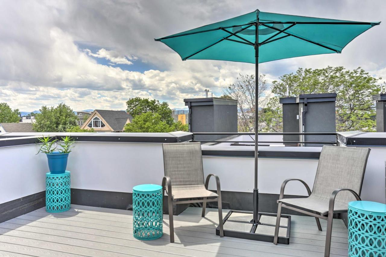 Trendy Denver Townhome - Walk To Mile High Stadium Экстерьер фото